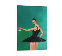 Kanye Poster West My Beautiful Dark Twisted Fantasy - Impression sur toile pour décoration murale d'intérieur ou de bureau - 60 x 90 cm