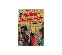 Kanye West & Kendrick Lamar Poster No More Parties in LA Music Album Poster Esthétique Chambre Impression HD Toile Décoration d'intérieur 40,6 x 61 cm Sans cadre