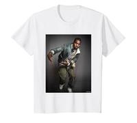 Kanye West LA Photoshoot par Michael Grecco T-Shirt, Enfant, Blanc, 4 Ans