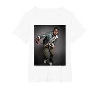 Kanye West LA Photoshoot par Michael Grecco T-Shirt, Femme Grandes Tailles, Blanc, 5X