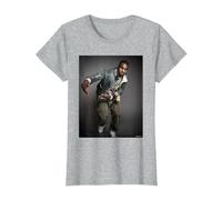 Kanye West LA Photoshoot par Michael Grecco T-Shirt, Femme, Gris Chiné, XS