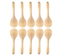 Kanylavy 10 Pièces Maracas Hochets à Percussion à Main Bricolage Maracas en Bois avec Son de Coup Net pour Cadeaux de Fête Musicale Durables