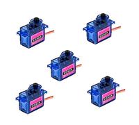 Kanylavy 5 PièCes SG92R 9G Mini Servo 9G 2.5Kg pour TéLéCommandé Avion HéLicoptèRe ContrôLe Voiture Bateau pour