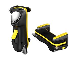 Kanylavy DéClencheur de à Six Doigts pour pour ContrôLeur de PUBG L1 R1 Bouton de Clé en Alliage pour Manette de Android (Jaune)