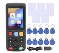 Kanylavy Lecteur de Carte NFC X7, Duplicateur de Copieur de Carte RFID pour Carte D'Identité IC, Copieur de Carte à Puce RFID ID IC Écran Couleur Facile à Utiliser Noir Ensemble 3