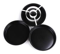 Kanylavy Moule à gâteau en forme de damier anti-adhésif - Moule à gâteau - Moule à pizza - Moules de cuisine