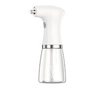 Kanylavy Pulvérisateur d'huile électrique 236,8 g - Distributeur d'huile d'olive - Flacon vaporisateur d'huile pour la cuisson - Blanc