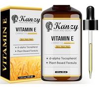 Kanzy Huile de Vitamine E Visage Cosmetique, D-Alpha-Tocophérol 100% Naturelle Vitamine E Huile Pour Cheveux, Visage et Corps, Anti-âge Anti Rides Vitamine E 30ml