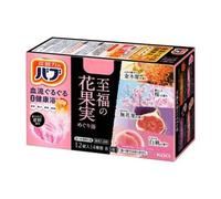Kao - Bub Blissful Flower and Fruit Bath Salt Tablet 12 pcs