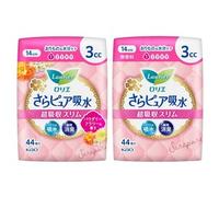 Kao - Laurier Sara Pure Absorption Super Absorbent Slim 44 pcs - Flower Scent