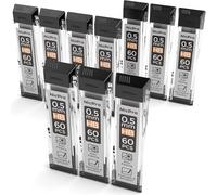 Kaojl-10 Tubes Recharges Hb #2 Pour Porte-Mines De 0,5 Mm-Résistantes À La Casse-Lot De 60 Par Tube