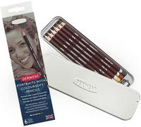 Kaojl-Coloursoft Skintones-Set De 6 Crayons De Couleurs Spécial Portraits,Teintes De Peau Naturelles,Taille-Crayon Inclus,Qualité Professionnelle,2300217