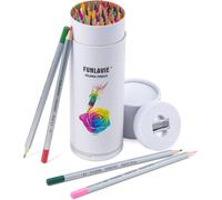 KAOJL-Crayons De Couleur 48 Crayons Couleurs De Bois Professionnels Non Toxique Et Ecologique Art Dessin Crayons De Coloriage De Haute Qualité Pour Livre De Coloriage Et Mandala
