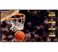 KAOJL-Écran De Projection,Pliable Extérieur Écran,Pliable Extérieur Projection,Ecran De Videoprojecteurs,Convient Pour Le Cinéma Maison,L'Enseignement Scolaire,16:9 Hd 4K,60 Pouces,132X75Cm