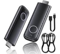 KAOJL-Émetteur Et Récepteur Hdmi Sans Fil,Décodage 4K,Sortie 1080P,Extension Hdmi 2,4 G/5 G Avec Portée De Transmission De 165Ft Pour Pc/Dv/Hdtv/Projecteur/Boîtier Tv,Plug&Play