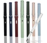 Kaojl-Eternal Pencil Lot De 8 Crayons Effaçables Réutilisables Avec 5 Encres,Y Compris Une Gomme,Adaptés Pour Les Écoles Et Les Artistes