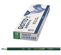 Kaojl-Giotto Crayons De Couleur Supermina,12 Pièces,Mina 3,8 Mm,Couleurs Assorties,Haute Qualité (Vert Émeraude)
