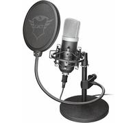 KAOJL-Gxt 252 Emita Microphone,Gamer Micro En Valisette,Avec Directivité Cardioïde,Usb Microphone Pour Pc,Ordinateur,Ps4,Ps5,Podcasts,Vlogs,Streaming,Youtube,Twitch-Noir