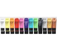 KAOJL-Lot De 12 Peintures Acryliques De Qualité Studio Pour Enfants-30 Ml-De Qualité Supérieure-Couvrantes Et Épaisses-Végétaliennes-À Base D'Eau-À Peindre