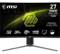 KAOJL-Mag 27Cq6Pf Écran Gaming Incurvé Fhd De 27""-Dalle Rapid Va 2560X1440 1500R,180 Hz/0,5Ms (Gtg,Min.),Amd Freesync-Dp 1.2A,Hdmi 2.0B Cec