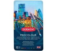 Kaojl-Procolour-Set De 12 Crayons De Couleur,Mines Rondes Solides 4 Mm,Texture Lisse,Pour Dessin&coloriage,Qualité Professionnelle (2302505)