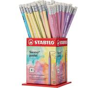 Kaojl-Swano Pastel-Crayon Papier-Potx72 Crayons Graphite Hbcoloris Pastel Assortis