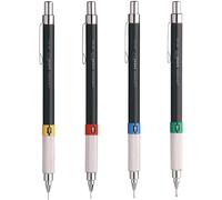 Kaojl-Uni Mitsubishi Pencil-Porte Mines Premium M552 Rechargeables-Dessin Technique-Avec Gradation Réglable Et Gomme-Mine Nanodia-Lot Assorti De 4-0,3mm+0,5mm+0,7mm+0,9mm