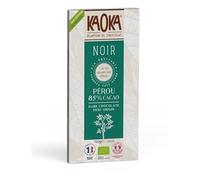 Kaoka - Tablette chocolat noir 85% cacao Pérou 100g - unité