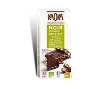 Kaoka - Tablette De Chocolat Noir Noisette 180G - Vendu par unité