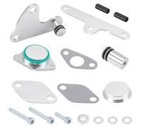 KAOLALI 17 pièces Kit de Suppression Vanne EGR pour N47 N47S 2.0 Moteurs Diesel, refroidissement EGR Rechange Suppression Compatible avec E81 E87 E88 E82 E90 E91 E92 E93 E60 E61