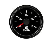 KAOLALI Jauge de Niveau de Carburant, Affichage Numérique à LED 1/2 E-F 3/4E-F 52 mm 0-190 ohm 240-33ohm