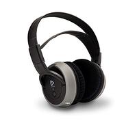 Kaorka 474079 Casque TV sans Fil Confortable avec base de recharge - Autonomie 20h - Noir