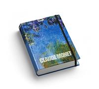 Kaos Classic Journal non daté - Septembre/juin - MONET Ninfee - Dimensions 11 x 16,5 cm - 352 pages - Fermeture avec élastique plat, élégant effet soft touch - école, bureau, université