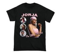 KAOS-Jorja-Smith-on-My-Mind-Rap-Tee-Jorja-Smith-Vintage-BAJU-HITAM-Jorja-Vintage