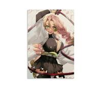 KAOTRPZH Poster Demon Slayer Mitsuri Kanroji Anime Character Peinture décorative sur toile Art mural pour salon, chambre à coucher, 30 x 45 cm