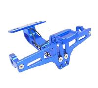 KAOUQWR Support de Plaque D'immatriculation Moto pour Suzuki GSXS 1000 2021,Support Arrière Moto,Support de Plaque D'immatriculation Réglable en Alliage D'aluminium,with LED-E