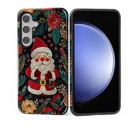 Kapadiy Coque pour Samsung Galaxy S26, motif Père Noël - Double protection hybride en silicone + coque intégrale antichoc en polycarbonate rigide pour homme et femme