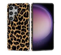 Kapadiy Coque pour Samsung Galaxy S26 Ultra - Motif léopard So Cool - Double protection hybride en silicone + coque intégrale antichoc en polycarbonate rigide pour homme et femme