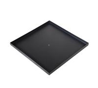 Kapaga - Panier à bois en métal noir, diamètre 40 cm. Solide, résistant, idéal pour stocker du bois à l’intérieur. Prêt à l’emploi, design moderne, finition poudre (Support pour bois)