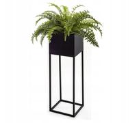 Kapaga - Support de pot de fleurs - Hauteur 75 cm - Soudé - Prêt à l'emploi - Support pour plantes - Étagère à fleurs - Escalier de plantes - Support en métal - Colonne de plantes de jardin