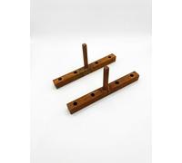 Kapaga - Support patine 25 x 10 cm - Lot de 2 - Patine