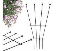 Kapaga Support pour Plantes grimpantes - Noir 150 cm - Support pour Plantes grimpantes - Support pour Plantes vivaces - Support pour Plantes grimpantes - Support pour Roses (Noir - 60 cm)