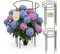 Kapaga - Support pour Plantes vivaces - Support de Fleurs - Support pour Plantes grimpantes - Support pour Plantes grimpantes - Support pour Roses - 70 cm Vert (1) (6)