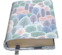KAPAX FLEX MOSSO - Couverture de livre, Réglable pour livre broché, Tissu lavable, Impermeable, Protège-livre pour adulte (Forest)