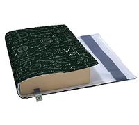 KAPAX FLEX, Réglable Housse de livre,Couverture de livre rigide, Journal Intime, Roman, Tissu lavable,Impermeable, s'adapte à l'épaisseur réglable (FORMULE)