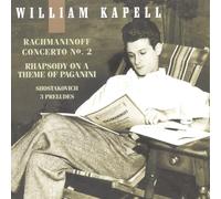 Kapell, William - Rachmaninov : Concerto pour piano n° 2 ; Rhapsodie sur un Thème de Paganini