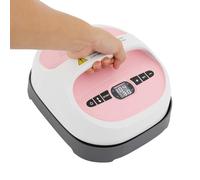 KAPIPALA Presse chauffante portable, 21 x 24 cm, avec écran numérique, 540 W, presse à repasser pour impression sur t-shirt, presse de transfert compatible avec Cricut et traceurs (rose)