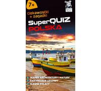 Kapitan Nauka SuperQuiz Polska - Maria Majewska (Jeux et activités pour enfants en polonais)
