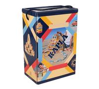 KAPLA Baril Estival 200 planchettes colorées (Bleu, Rouge et Jaune) avec Son livret de Construction, Jeu en Bois, Jeu de Construction, dès 2 Ans