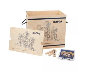 KAPLA - Coffre 500 Planchettes en Bois - Nature